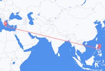 出发地 菲律宾卡坦端内斯·维拉克目的地 希腊哈尼亚的航班