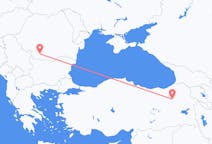 Loty z Erzurum, Turcja z Krajowa, Rumunia
