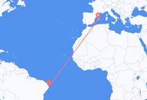 Flights from Recife, Brazil to Palma de Mallorca, Spain