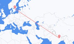 Flights from Patna, India to Linköping, Sweden