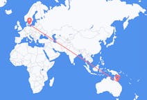 Flyrejser fra Townsville, Australien til Malmø, Sverige