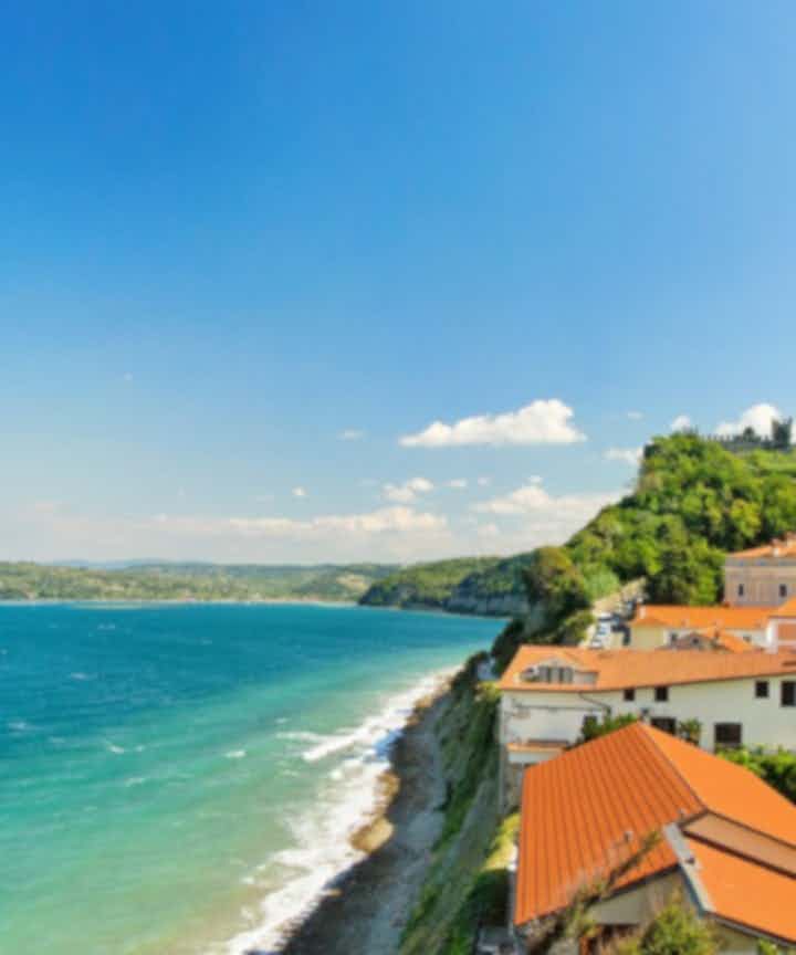 Hoteller og steder å bo i Piran, Slovenia