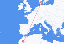 出发地 摩洛哥出发地 扎戈拉目的地 丹麦森纳堡的航班
