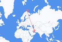 Flights from from Dubai to Kirkenes