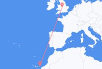 Flights from Fuerteventura in Spain to Birmingham in England