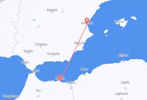 Flights from Nador, Morocco to Valencia, Spain