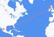 Flyrejser fra Guadalajara, Mexico til Belfast, Nordirland