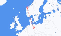 Flights from Sandane, Norway to Leipzig, Germany