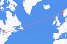 Flights from London to Bergen