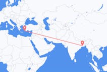 Flyreiser fra Kolkata, India til Rhodes, Hellas
