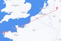 Fly fra Brest til Münster
