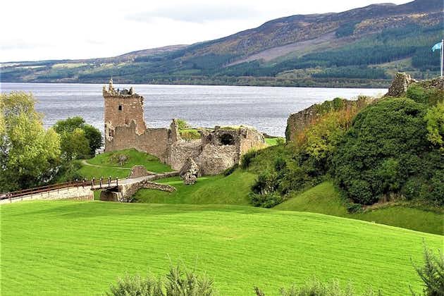 Heils dags einkaferð til Urquhart kastala Loch Ness og Inverness