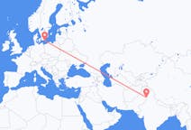 Flyrejser fra Lahore, Pakistan til Bornholm, Danmark