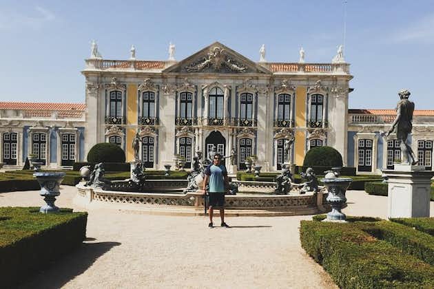 Lissabon privat rundtur i palats i Queluz, Mafra och Lissabon på 1 dag