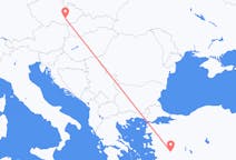 出发地 捷克布尔诺目的地 土耳其代尼茲利的航班