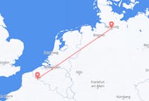 Flyreiser fra Hamburg, Tyskland til Lille, Frankrike