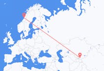 Flights from Andijan, Uzbekistan to Brønnøysund, Norway