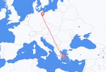 Vols de Milos, Grèce pour Berlin, Allemagne