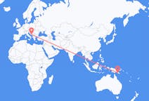 Flyrejser fra Port Moresby, Papua Ny Guinea til Mostar, Bosnien-Hercegovina