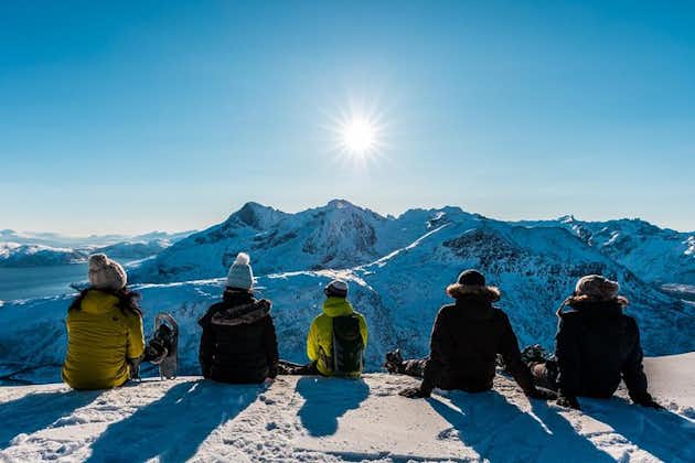 Schneeschuhlaufen in einer kleinen Gruppe – Tour ab Tromsø