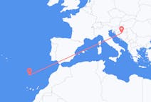 Flug frá Banja Luka, Bosníu og Hersegóvínu til Funchal, Portúgal