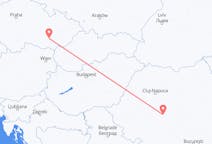 Flyg från Sibiu, Rumänien till Brno, Tjeckien