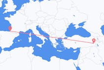 Flights from Biarritz, France to Van, Turkey