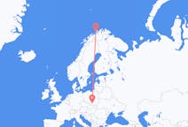 Flights from Hasvik, Norway to Kraków, Poland