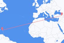 圣基茨和尼维斯出发地 圣基茨岛飞往圣基茨和尼维斯目的地 埃尔祖鲁姆的航班