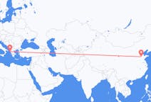 Flights from Jinan, China to Corfu, Greece