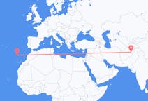 Flyg från Kabul, Afghanistan till Funchal, Portugal
