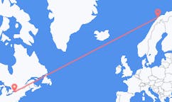 Flyrejser fra Rochester til Tromsö