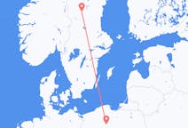 Flights from Bydgoszcz, Poland to Sveg, Sweden