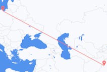 Flights from Peshawar to Gdańsk