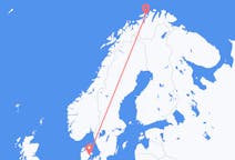 Loty z miasta Aarhus do miasta Hammerfest