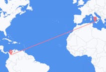Flyreiser fra Medellín, Colombia til Palermo, Italia