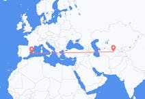 Flyrejser fra Bukhara, Usbekistan til Ibiza, Spanien