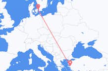 Flights from Izmir to Copenhagen