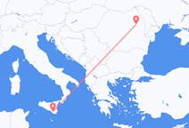 Flyg från Comiso, Italien till Bacau, Rumänien