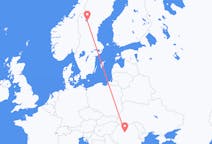 Flights from Târgu Mureș, Romania to Östersund, Sweden