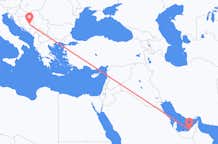 Flyrejser fra Abu Dhabi til Sarajevo