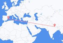 Flights from Siddharthanagar, Nepal to Ibiza, Spain