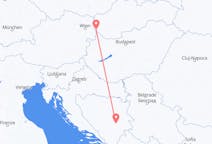 Flyrejser fra Bratislava til Sarajevo