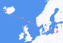 Loty z Kowno, Litwa do Reykjaviku, Islandia