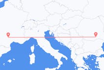 Flyreiser fra București, Romania til Rodez, Frankrike