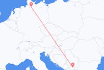 Flyreiser fra Priština, til Hamburg