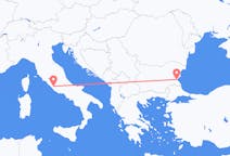 Flights from Burgas in Bulgaria to Rome in Italy