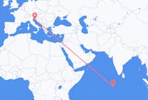 Flyreiser fra Gan, Maldivene til Pula, Kroatia