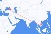 เที่ยวบิน จาก นครโฮจิมินห์, เวียดนาม ถึงออร์ดู, ตุรกี