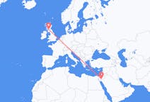 Flights from Aqaba, Jordan to Glasgow, the United Kingdom